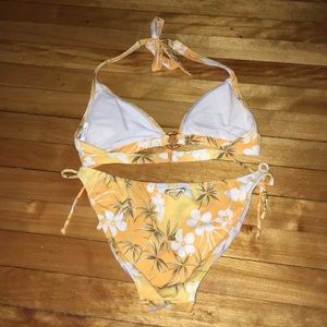 Roxy Swim - Roxy Orange Hawaiian 🌺 Print Bikini Sz L Roxy Swim - Roxy Orange Hawaiian 🌺 Print Bikini Sz L